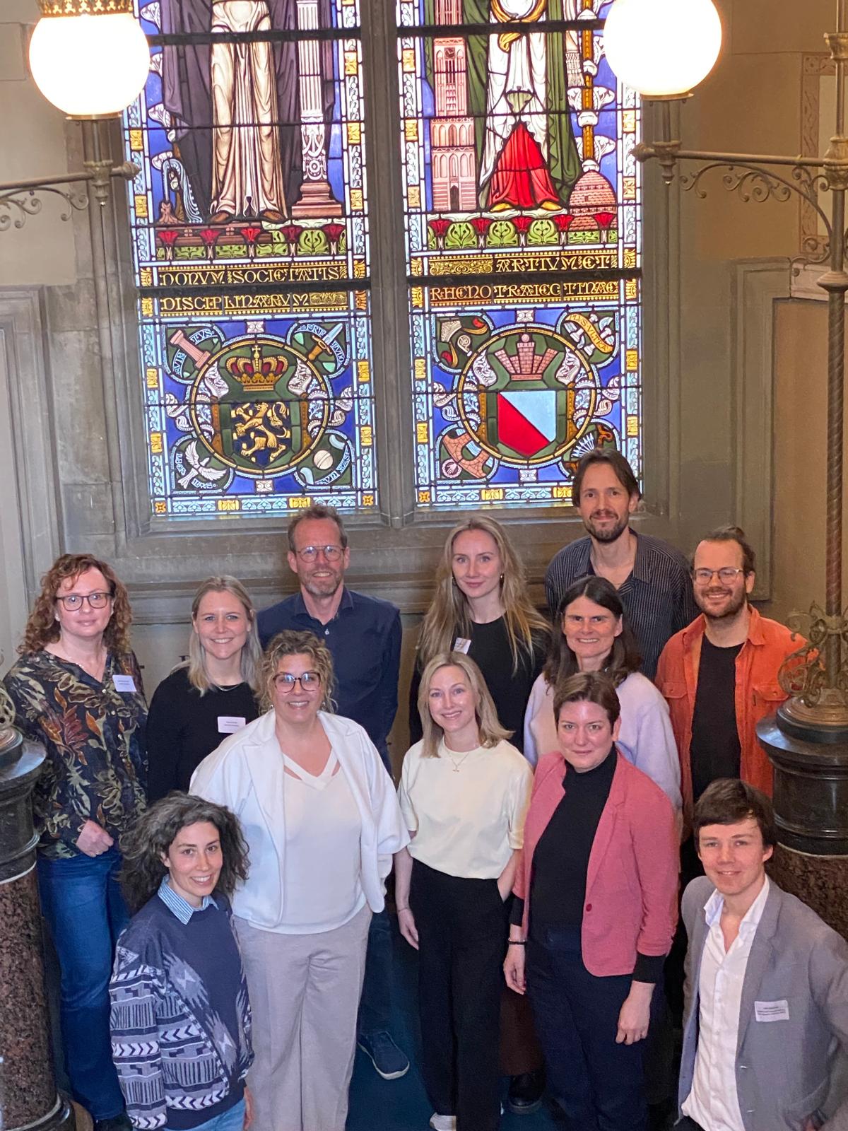 Participants in the Financial Well-Being among Pensioners project workshop in Utrecht